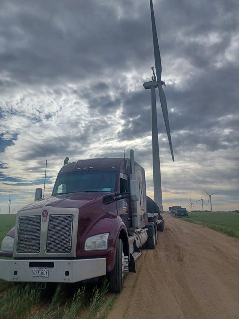Running a wind farm job